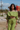 DUNİA Cotton Crop Top and Palazzo Trousers Set
