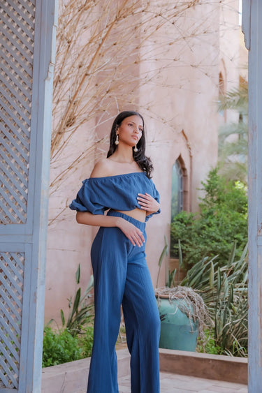 DUNİA Cotton Crop Top
