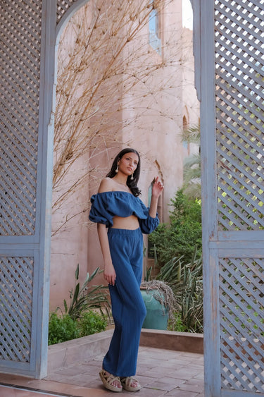 DUNİA Cotton Crop Top