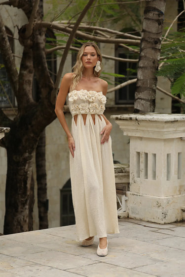 FLORAL Long Dress