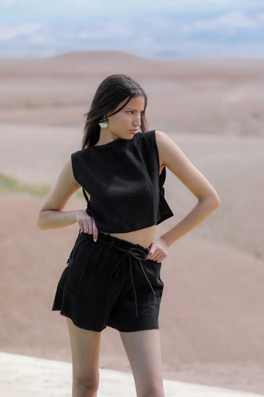 RABBA Cotton Crop Top