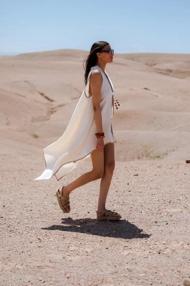 NORA Cotton Asymmetric Kimono