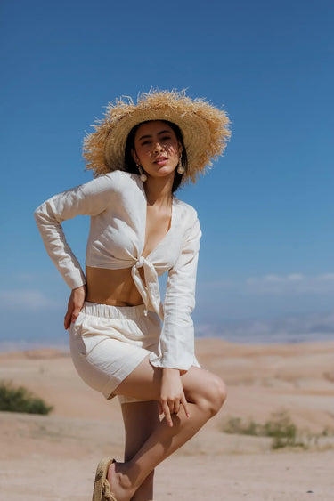 NADİA Cotton Shorts