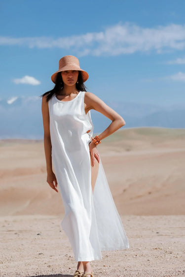 YASMİNE Cotton Beach Dress