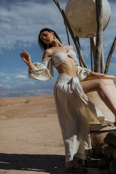 CHAİMA Bustier and Skirt Set